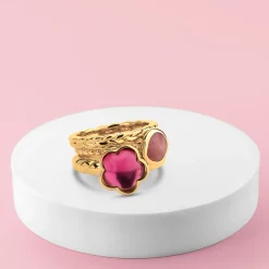 Fashion Melano Jewelry Melano Friends & Twisted Basket Bloom Ringen Set