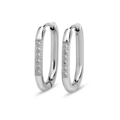 Fashion Melano Jewelry Melano Friends Lila CZ Oorbellen