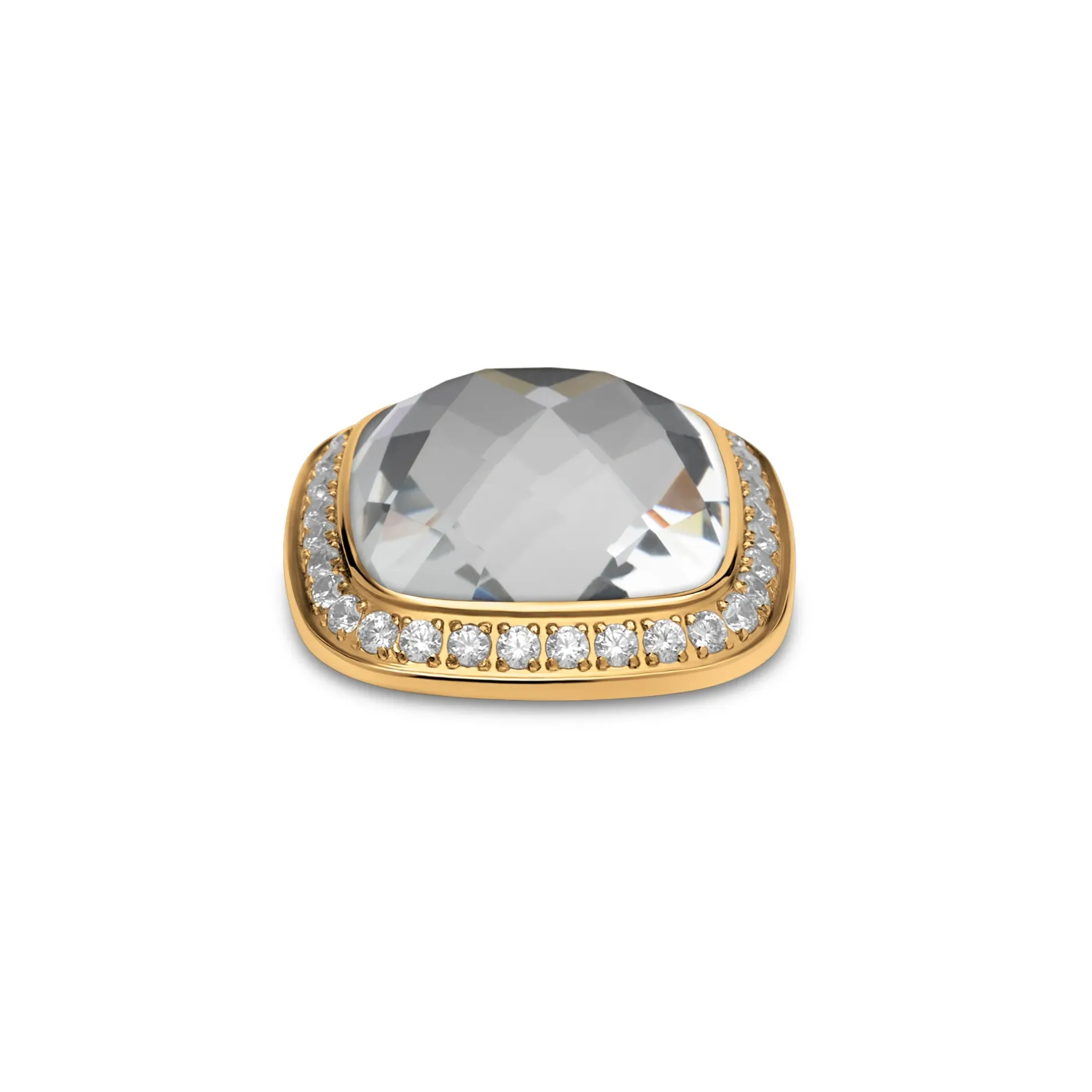 Sale Melano Jewelry Melano Kosmic Framed Facet Square Steen