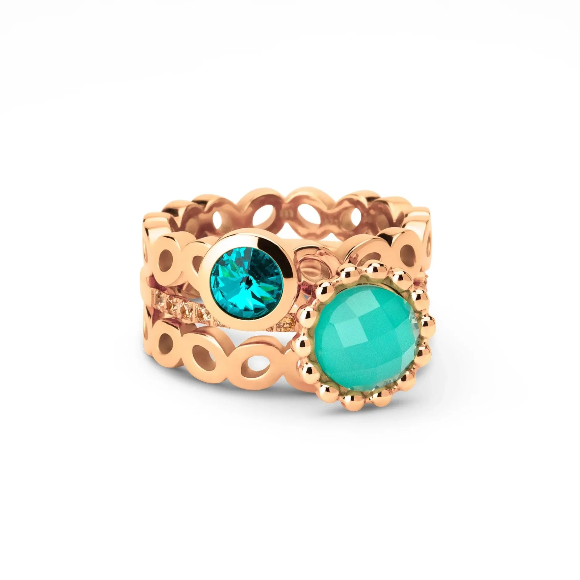 Online Melano Jewelry Melano Twisted & Friends Fresh Flowers Ringen Set