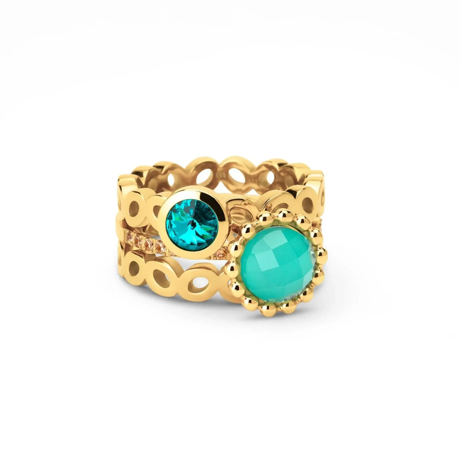 Online Melano Jewelry Melano Twisted & Friends Fresh Flowers Ringen Set
