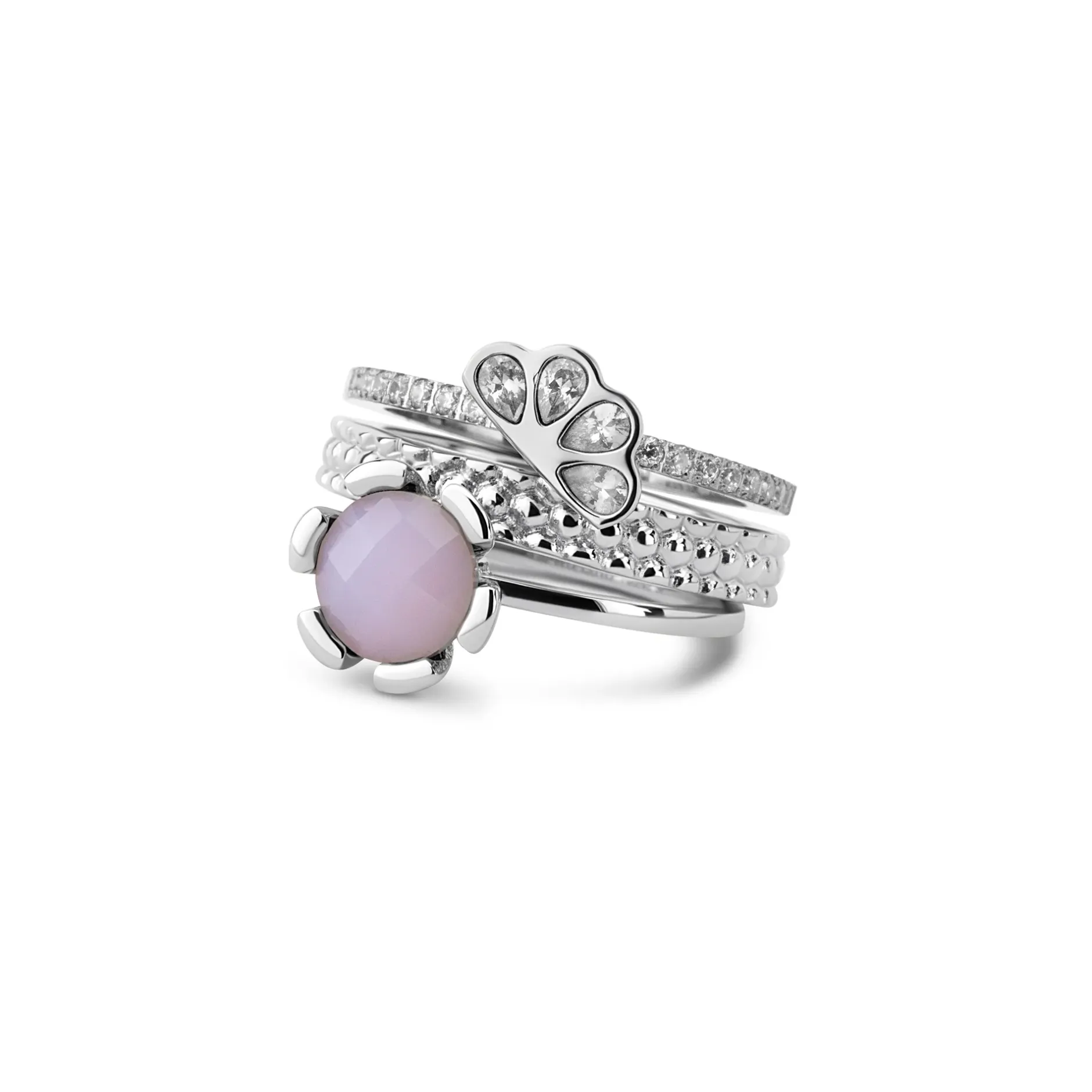 Outlet Melano Jewelry Melano Twisted & Friends Fruit Punch Ringen Set
