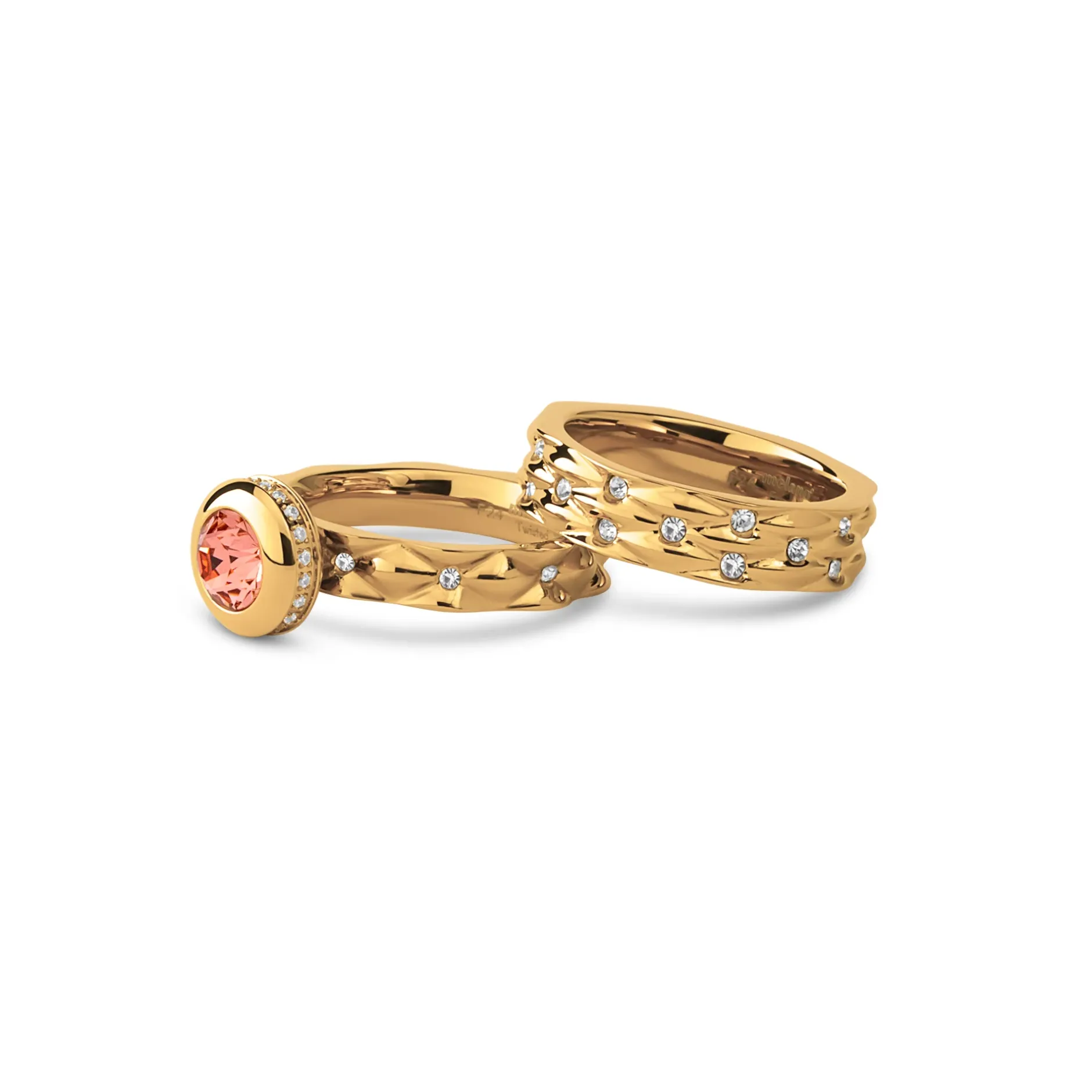 Outlet Melano Jewelry Melano Twisted & Friends Mistletoe Magic Ringen Set
