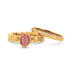 Clearance Melano Jewelry Melano Twisted & Friends Playful Dash Ringen Set