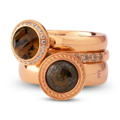 Best Melano Jewelry Melano Twisted & Vivid & Friends Golden Gallery Ringen Set
