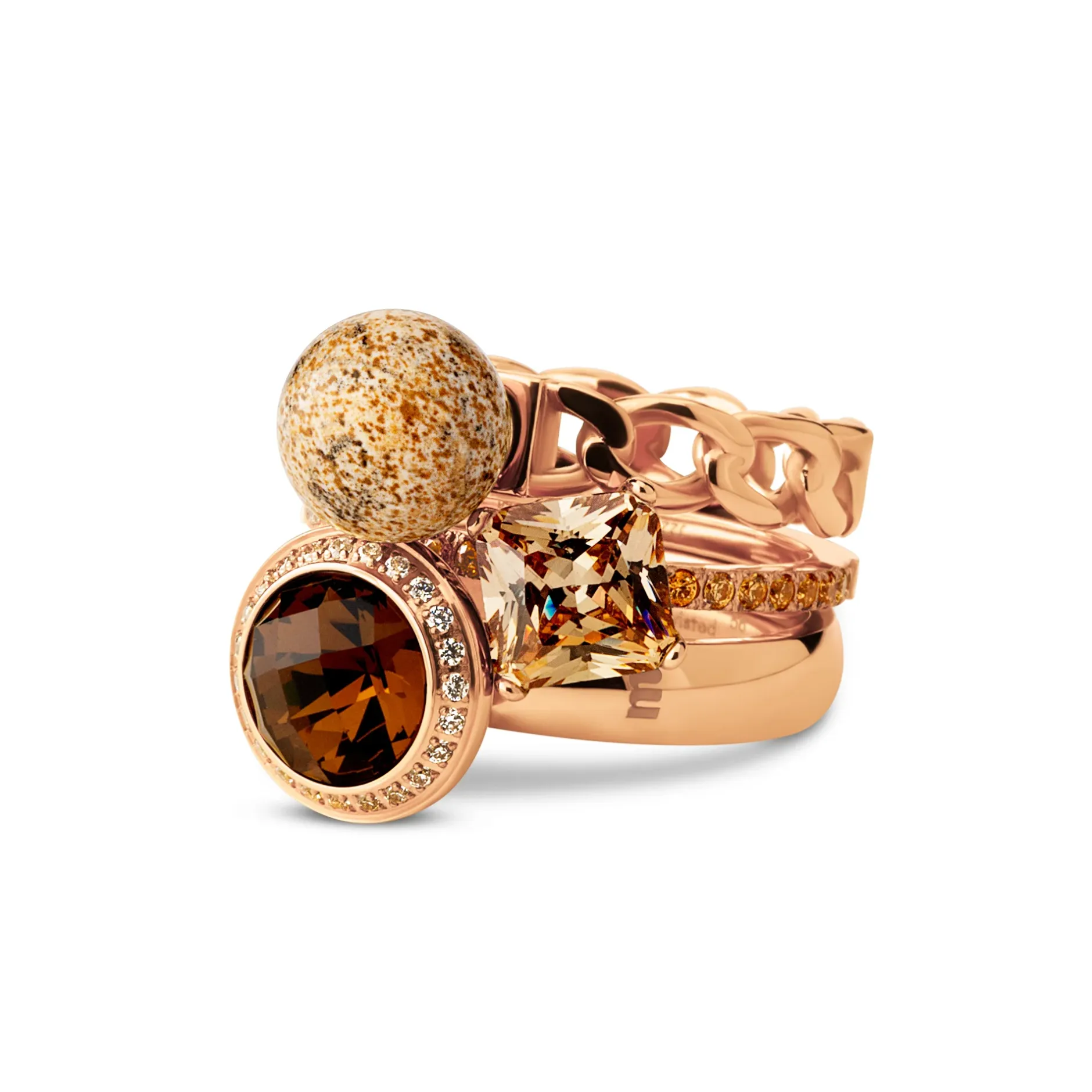 Online Melano Jewelry Melano Twisted Autumn Walk Ringen Set
