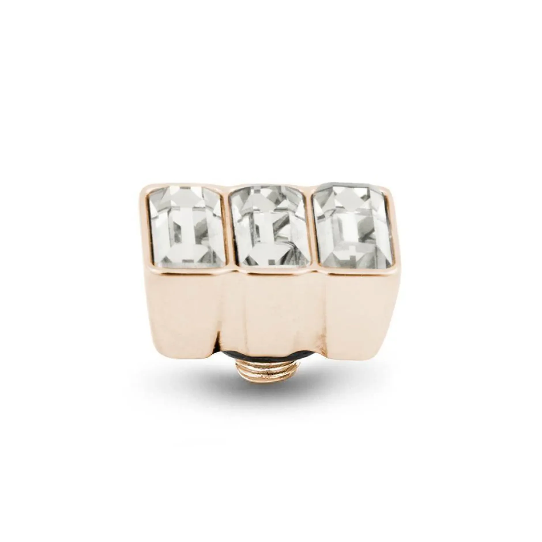 Discount Melano Jewelry Melano Twisted Baguette Steentje