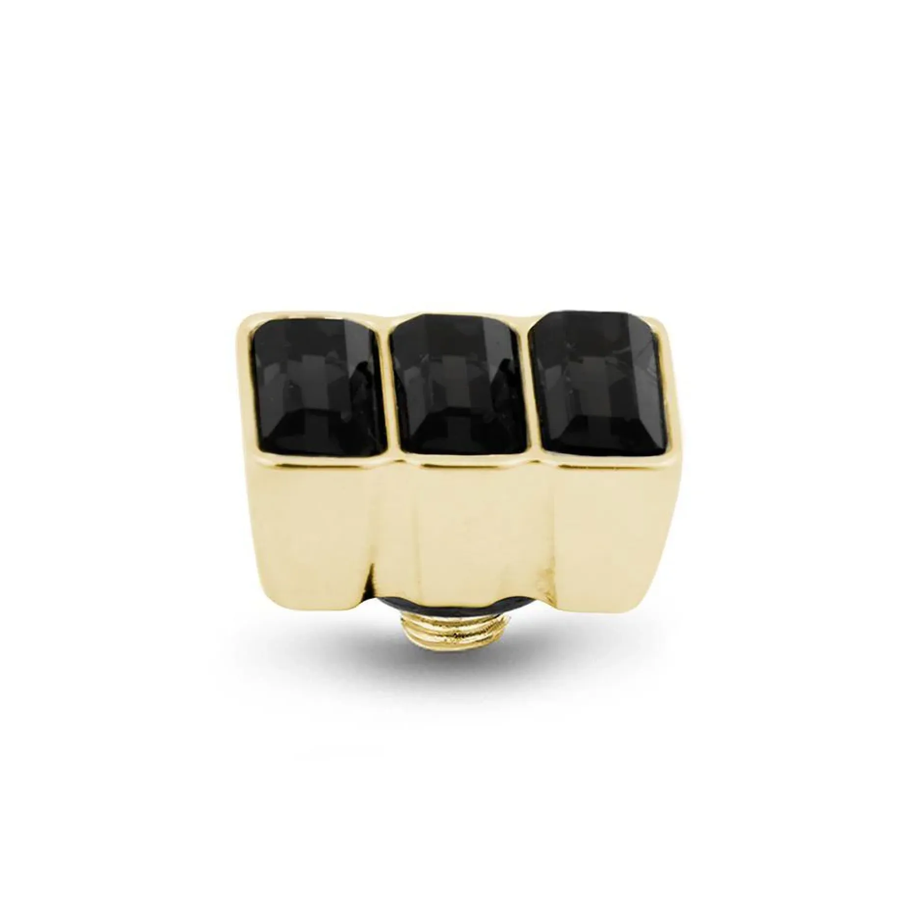 Discount Melano Jewelry Melano Twisted Baguette Steentje