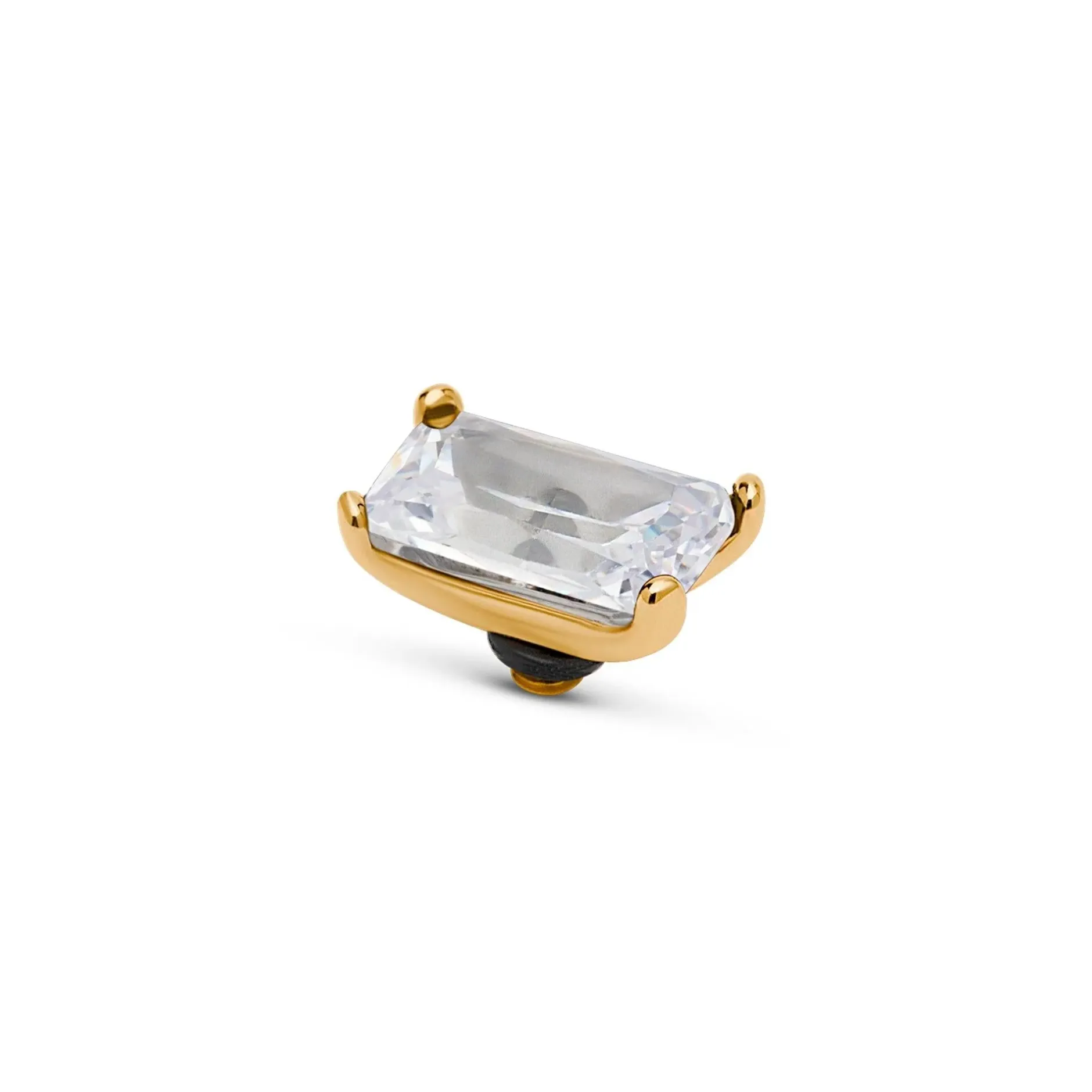 Online Melano Jewelry Melano Twisted Baguette Steentje |