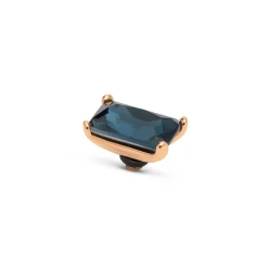 Online Melano Jewelry Melano Twisted Baguette Steentje |