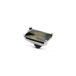 Online Melano Jewelry Melano Twisted Baguette Steentje |
