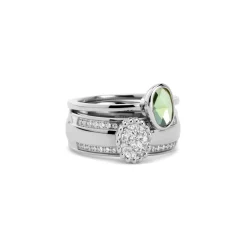 Best Melano Jewelry Melano Twisted Cheerful Smash Ringen Set