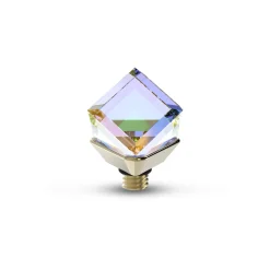 Fashion Melano Jewelry Melano Twisted Cube Steentje