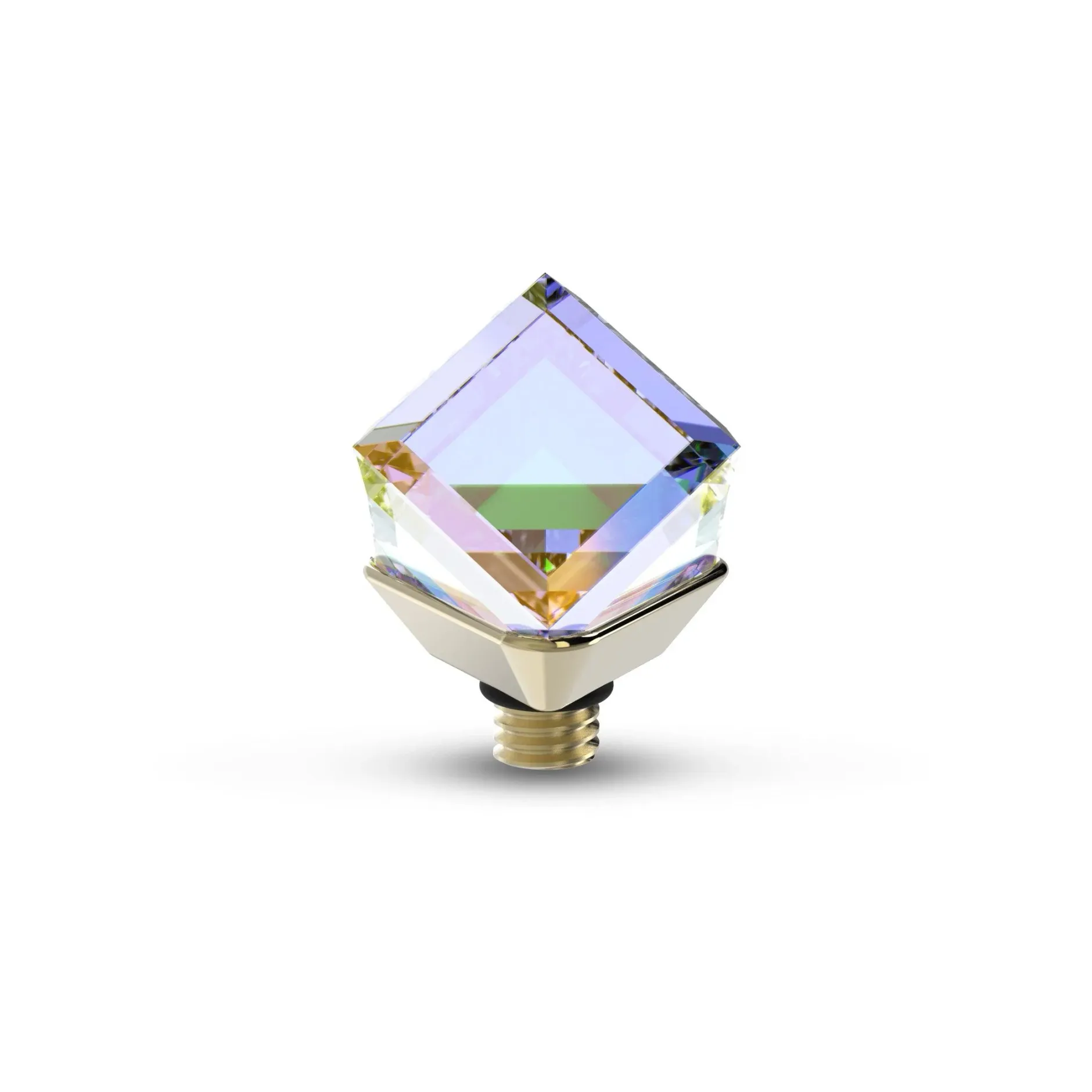 Fashion Melano Jewelry Melano Twisted Cube Steentje
