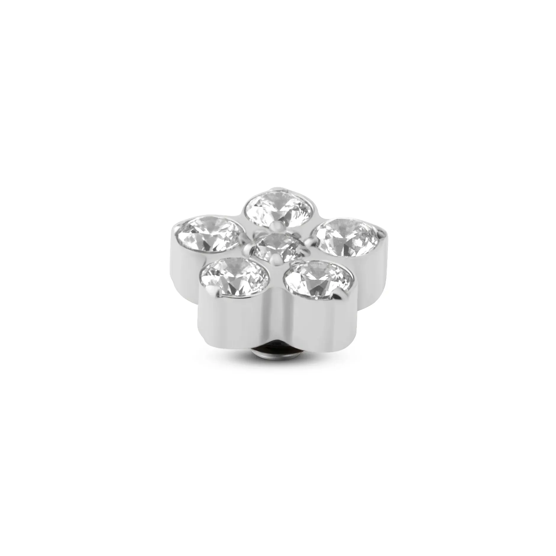 Clearance Melano Jewelry Melano Twisted Frozen Star CZ Steentje