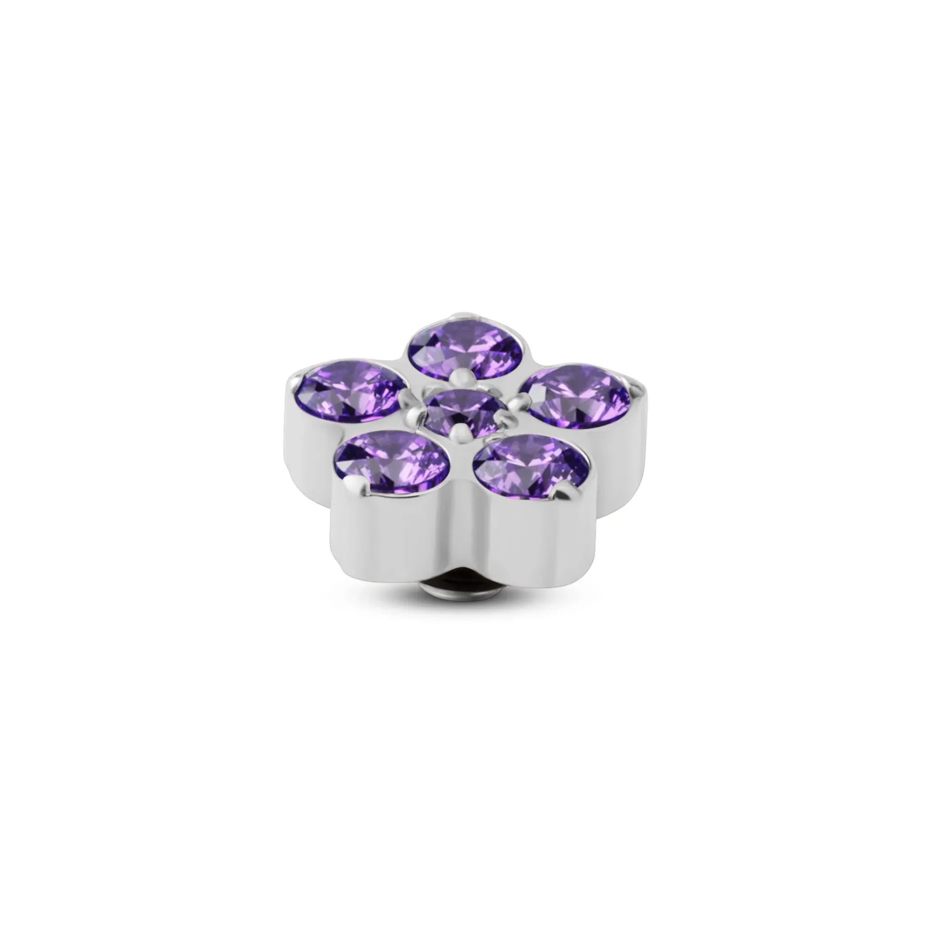 Clearance Melano Jewelry Melano Twisted Frozen Star CZ Steentje