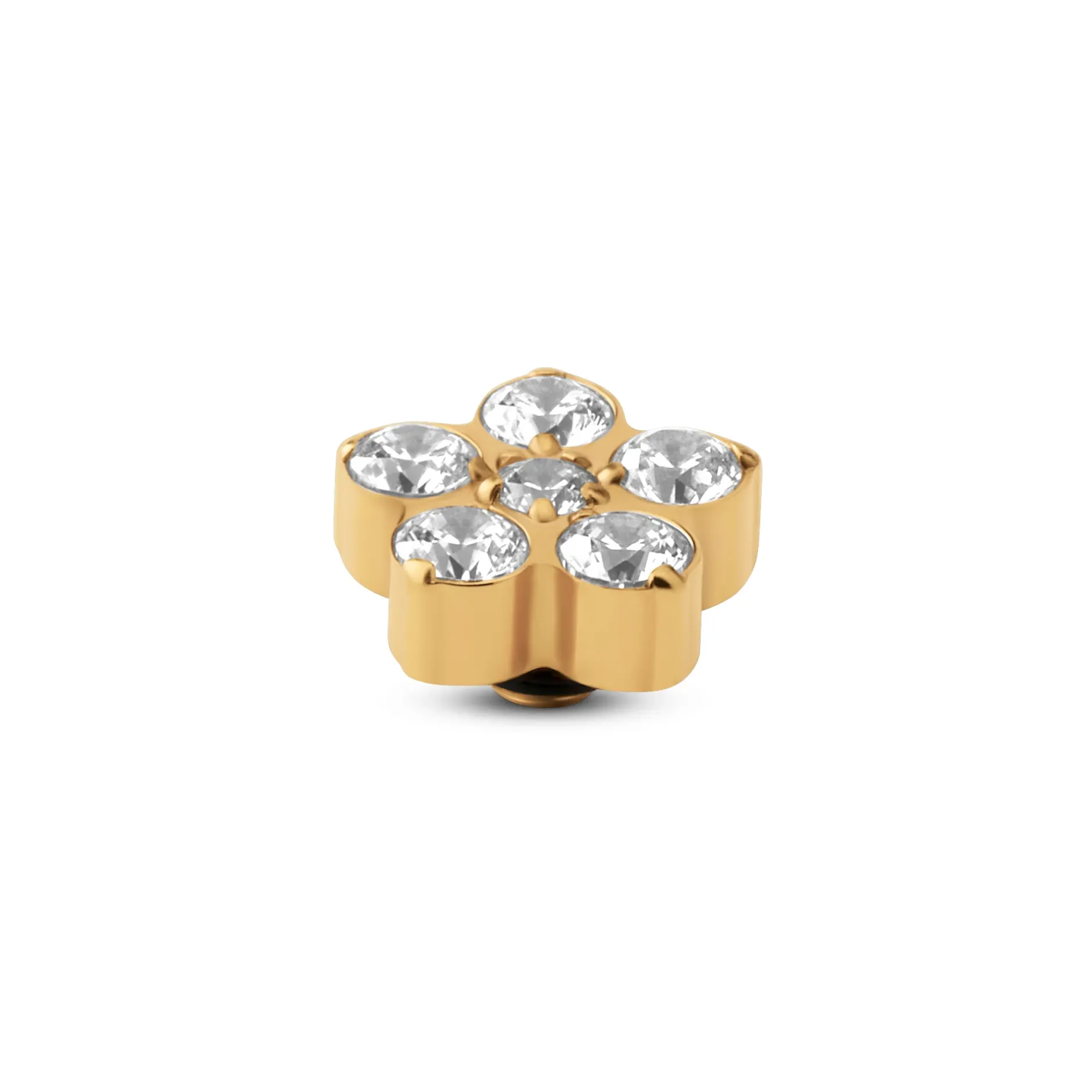 Clearance Melano Jewelry Melano Twisted Frozen Star CZ Steentje