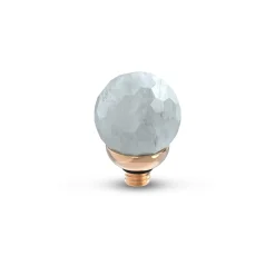 Clearance Melano Jewelry Melano Twisted Gemstone Facet Ball Steentje