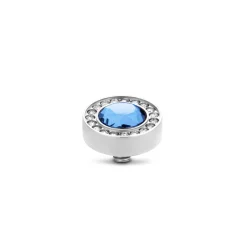 Online Melano Jewelry Melano Twisted Halo CZ Steentje