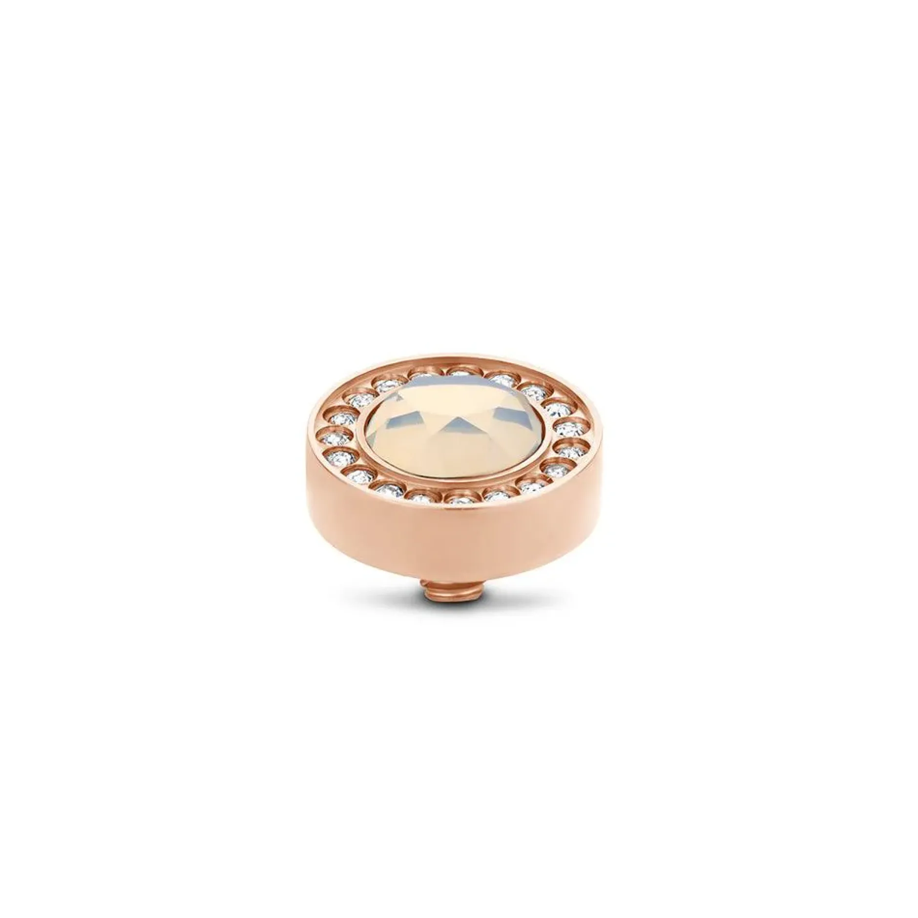 Online Melano Jewelry Melano Twisted Halo CZ Steentje