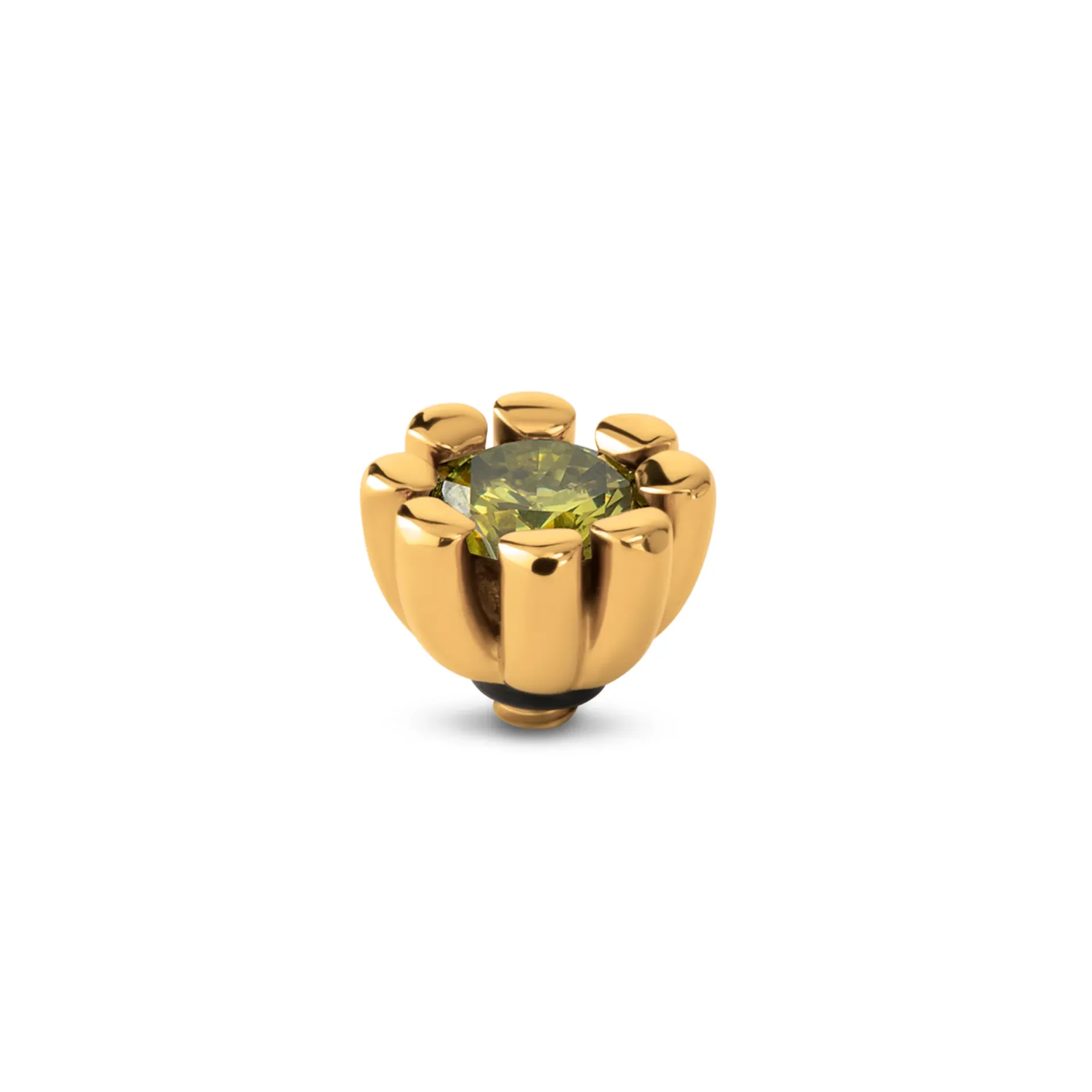 Hot Melano Jewelry Melano Twisted Huggie Steentje