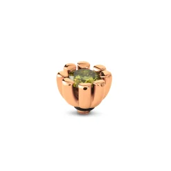 Hot Melano Jewelry Melano Twisted Huggie Steentje