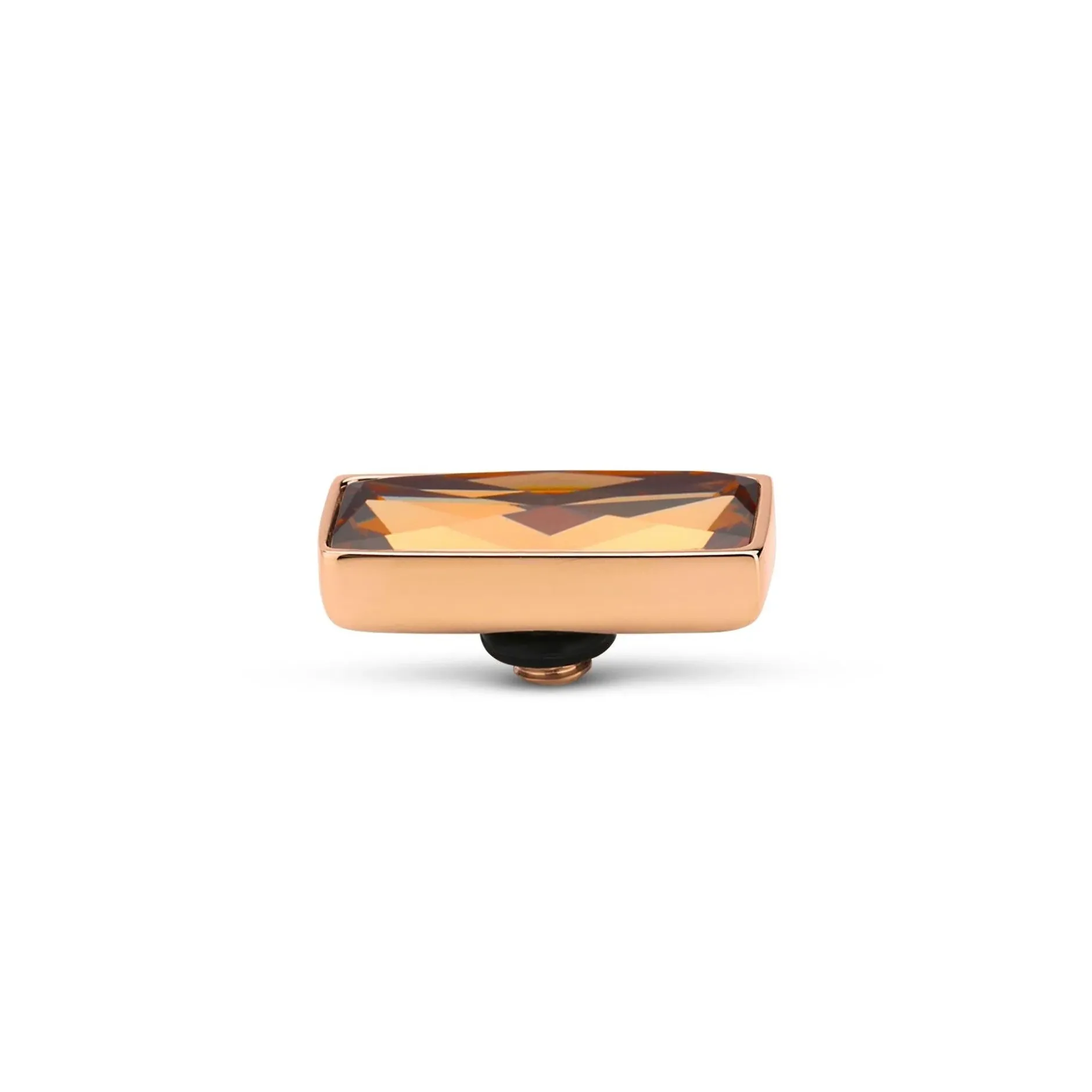 Outlet Melano Jewelry Melano Twisted Rectangle Steentje