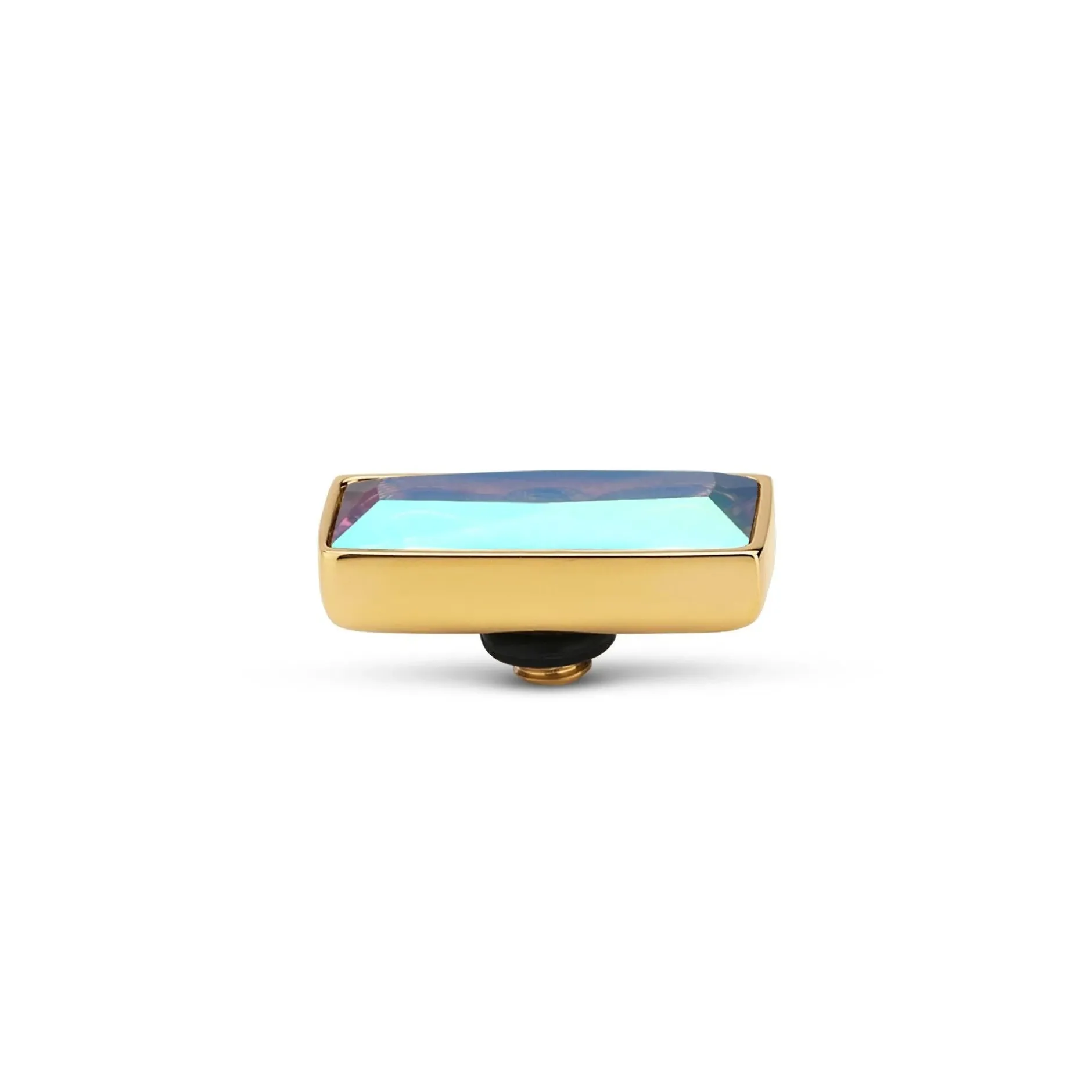 Outlet Melano Jewelry Melano Twisted Rectangle Steentje