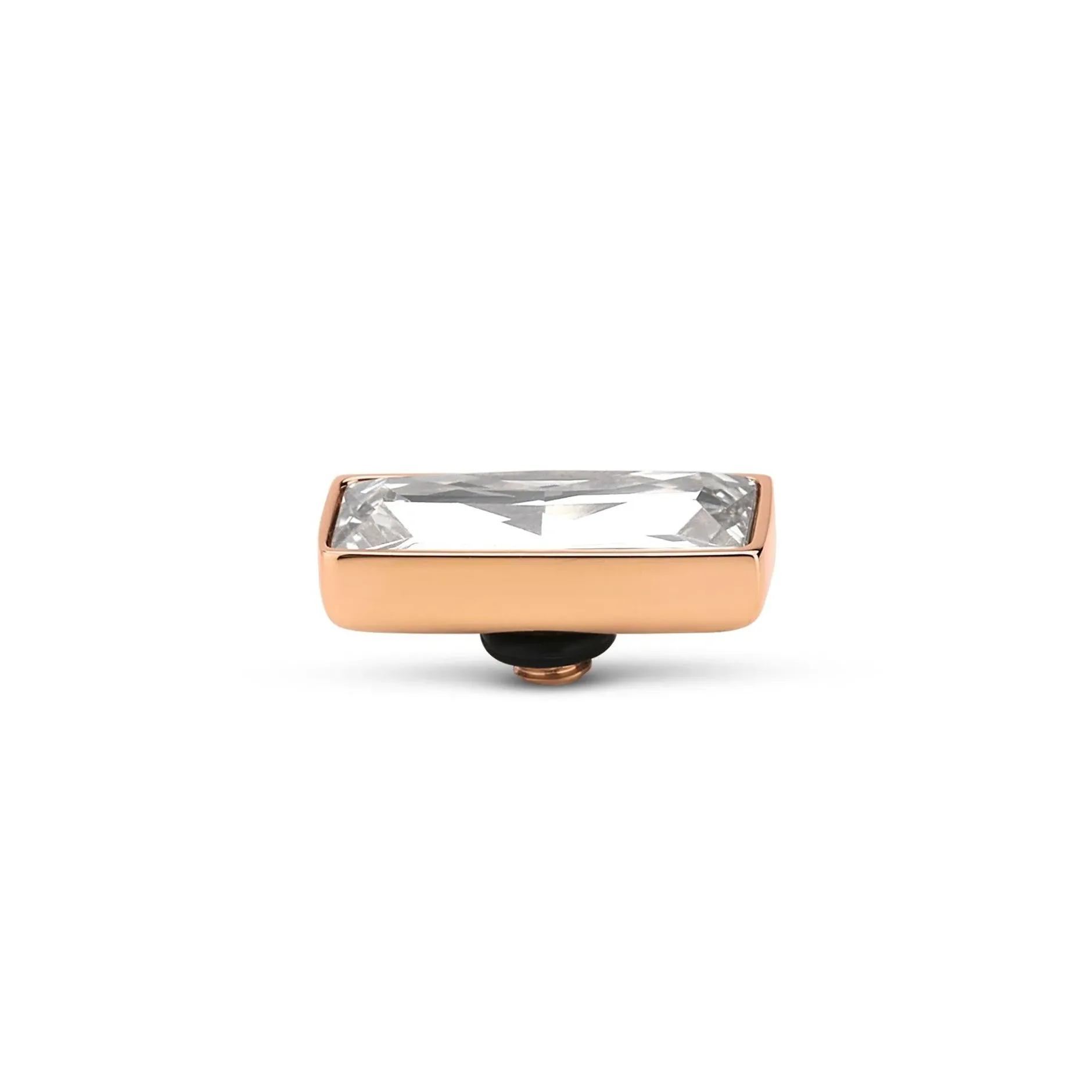 Outlet Melano Jewelry Melano Twisted Rectangle Steentje