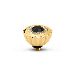 Hot Melano Jewelry Melano Twisted Ribbed CZ Steentje |