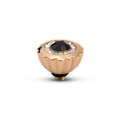 Hot Melano Jewelry Melano Twisted Ribbed CZ Steentje |