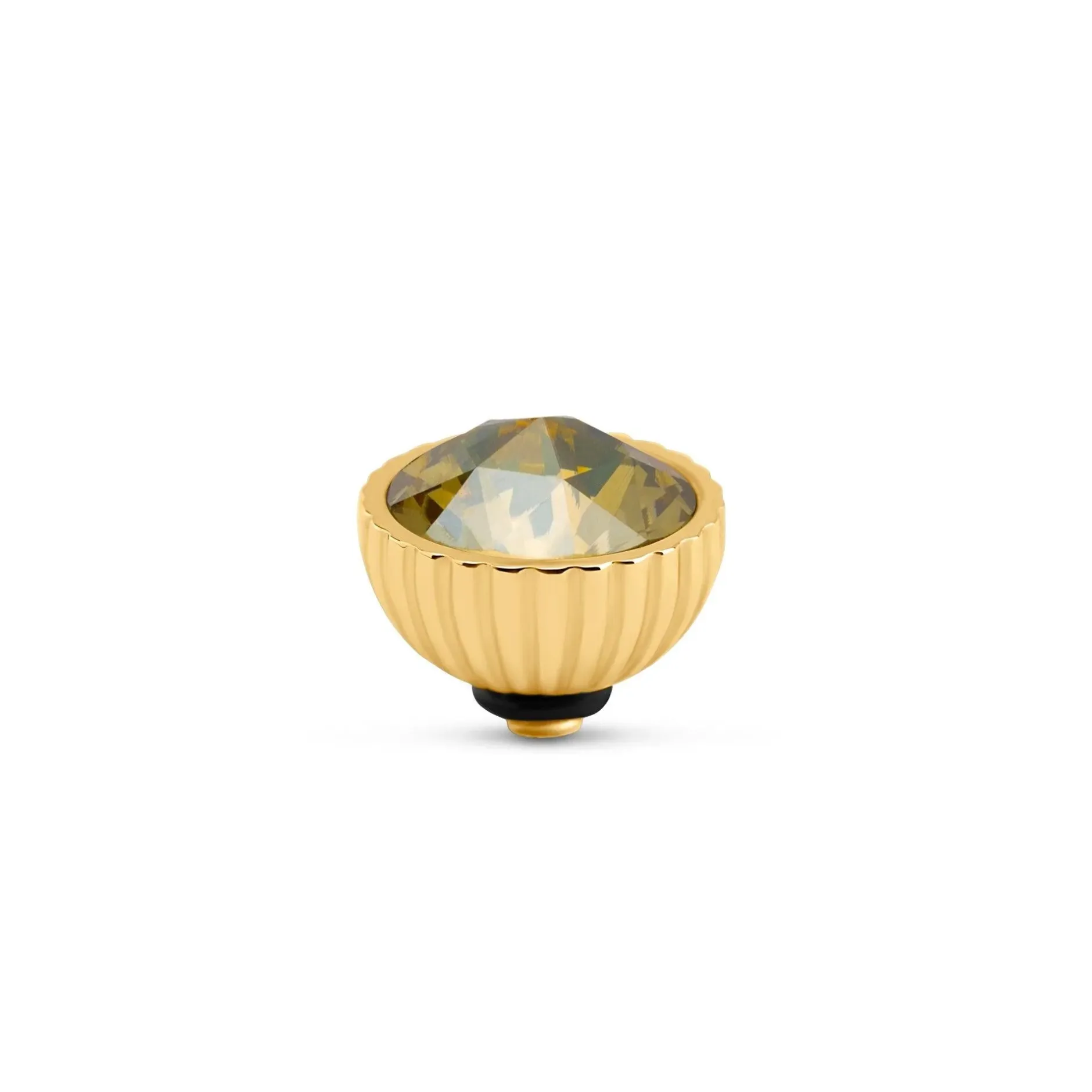 Online Melano Jewelry Melano Twisted Ridged Steentje |