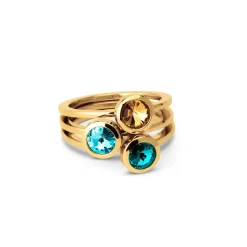 Hot Melano Jewelry Melano Twisted Sunshine State Of Mind Ringen Set