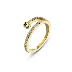 Discount Melano Jewelry Melano Twisted Tamina CZ Ring