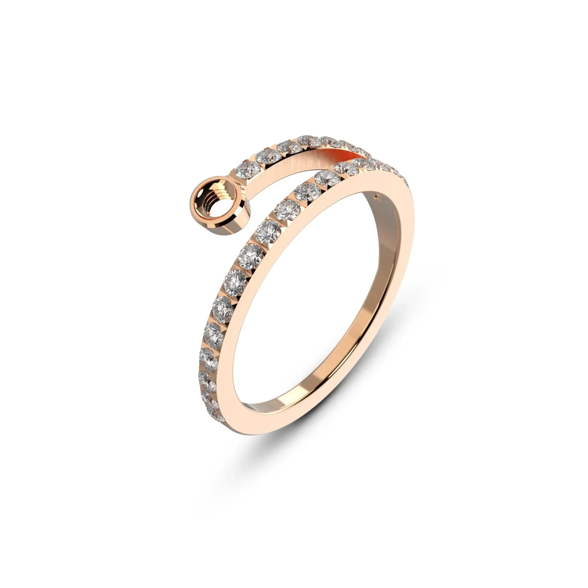 Discount Melano Jewelry Melano Twisted Tamina CZ Ring