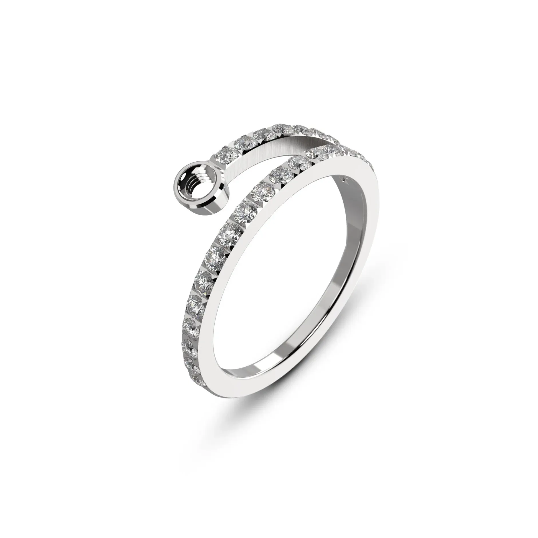 Discount Melano Jewelry Melano Twisted Tamina CZ Ring
