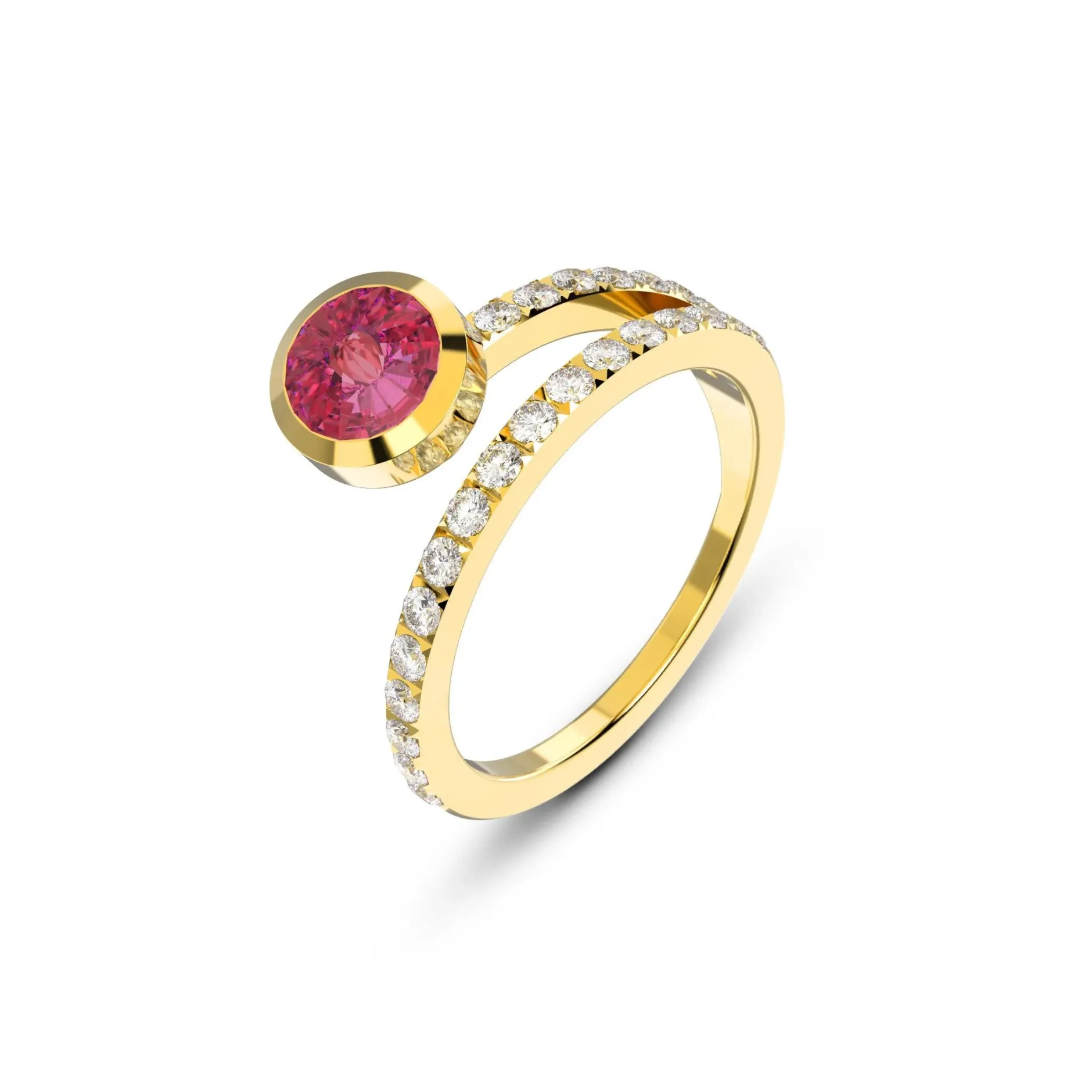 Discount Melano Jewelry Melano Twisted Tamina CZ Ring