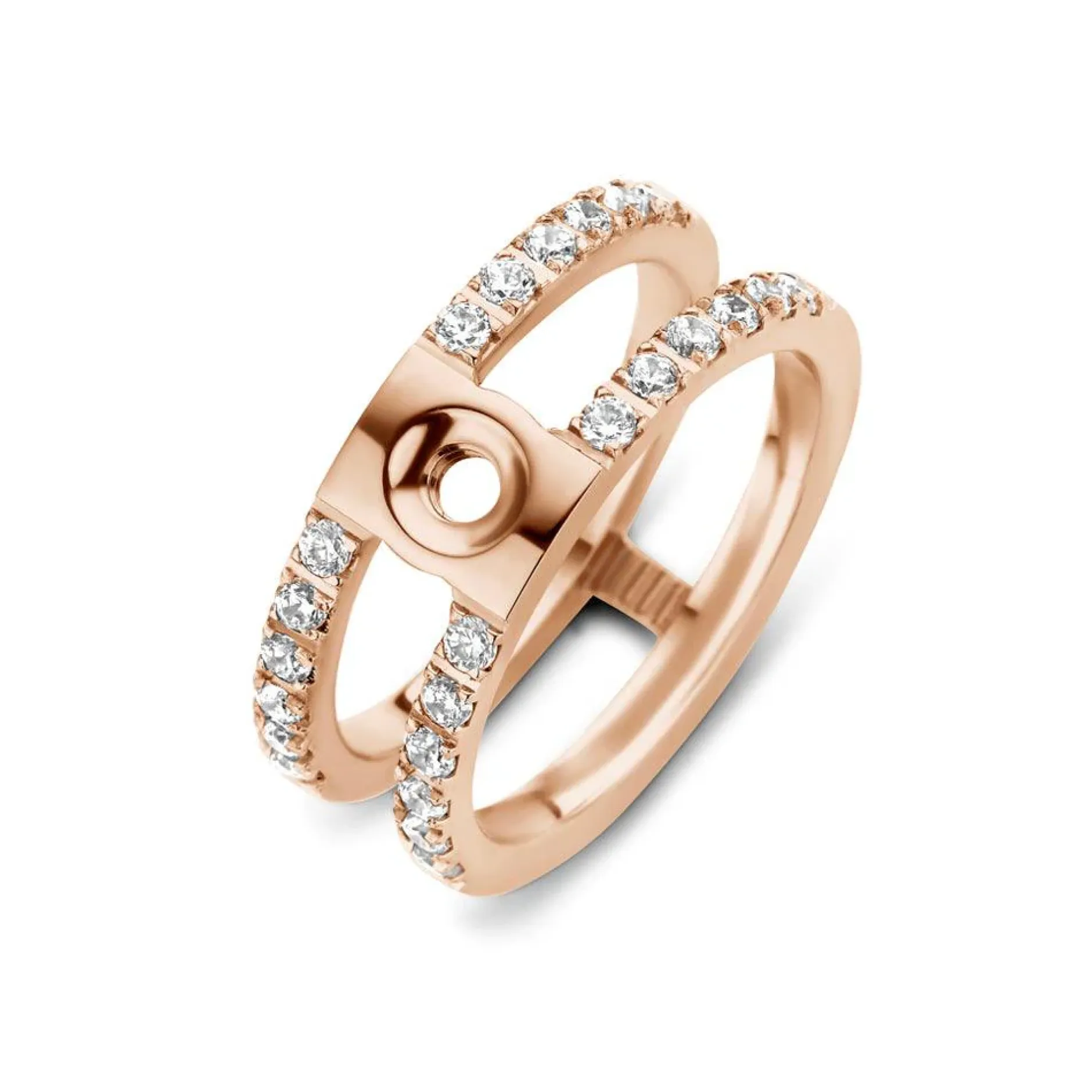 Outlet Melano Jewelry Melano Twisted Trista CZ Ring