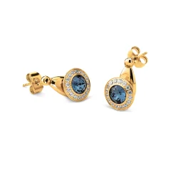 Fashion Melano Jewelry Melano Vivid Aqua Splash Oorbellen Set
