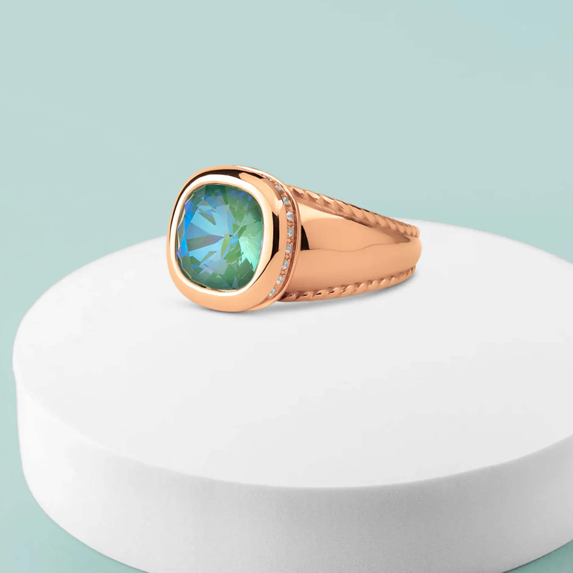 New Melano Jewelry Melano Vivid Autumn Sky Ring Set