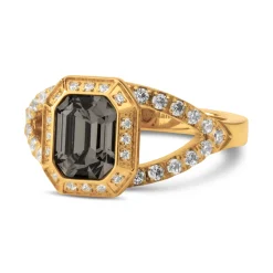 Fashion Melano Jewelry Melano Vivid Behind Grey Eyes Ring Set