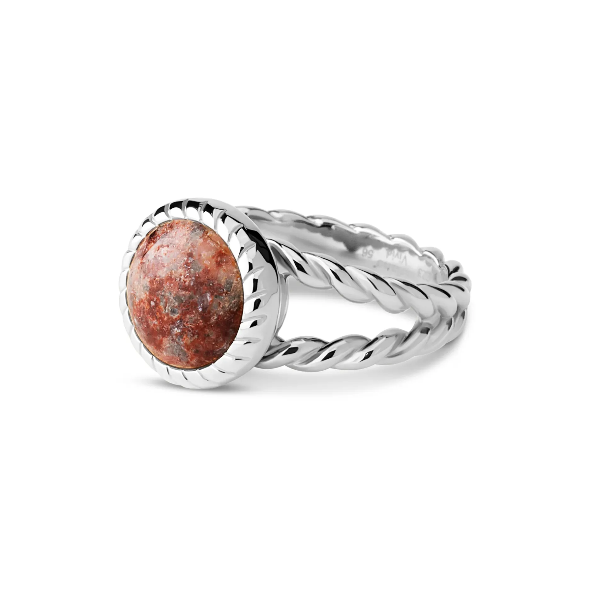 New Melano Jewelry Melano Vivid Crimson Leaves Ring Set