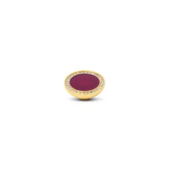 Clearance Melano Jewelry Melano Vivid Engraved Resin CZ Steentje
