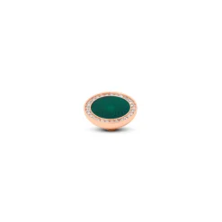 Clearance Melano Jewelry Melano Vivid Engraved Resin CZ Steentje