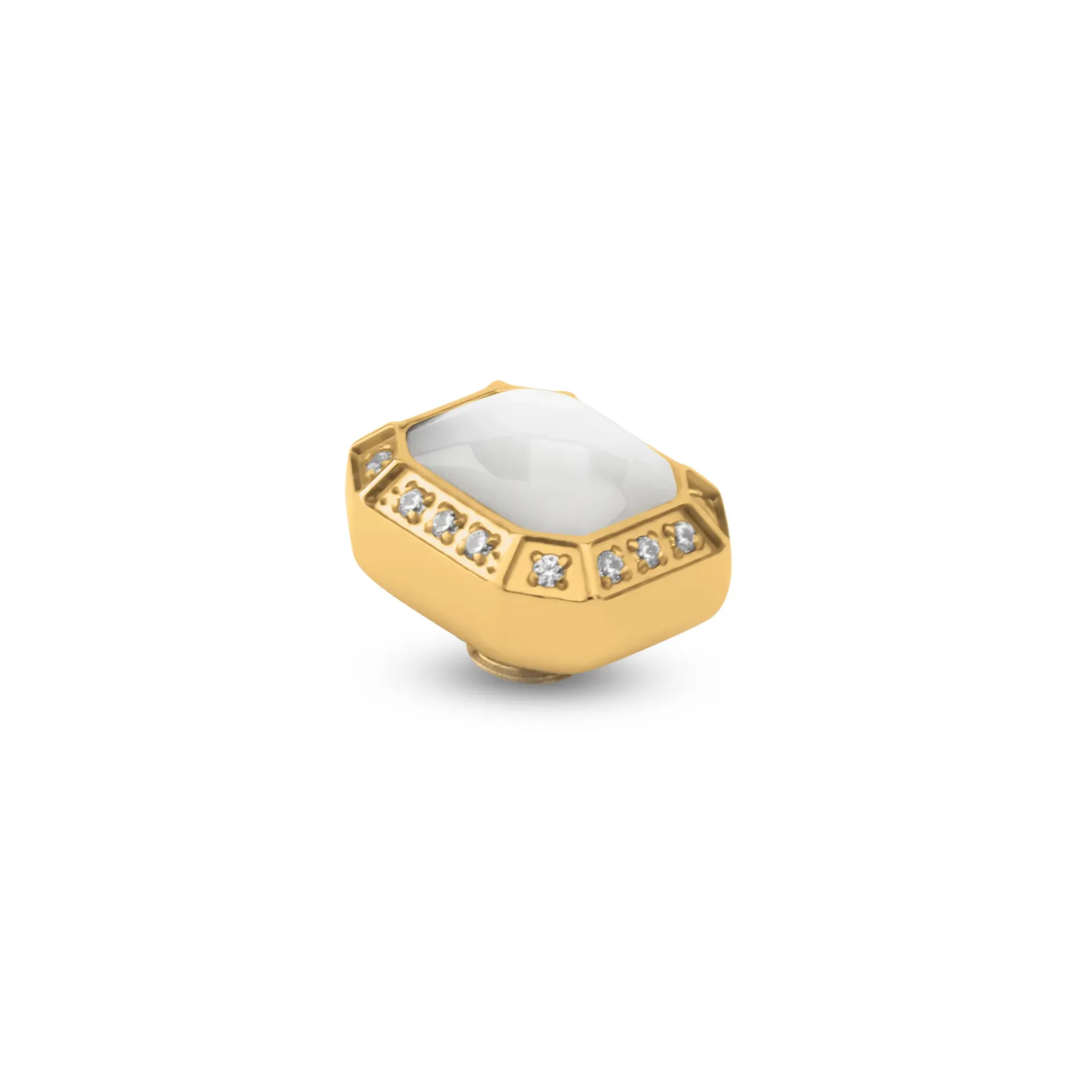 Outlet Melano Jewelry Melano Vivid Pearl Emerald Steentje