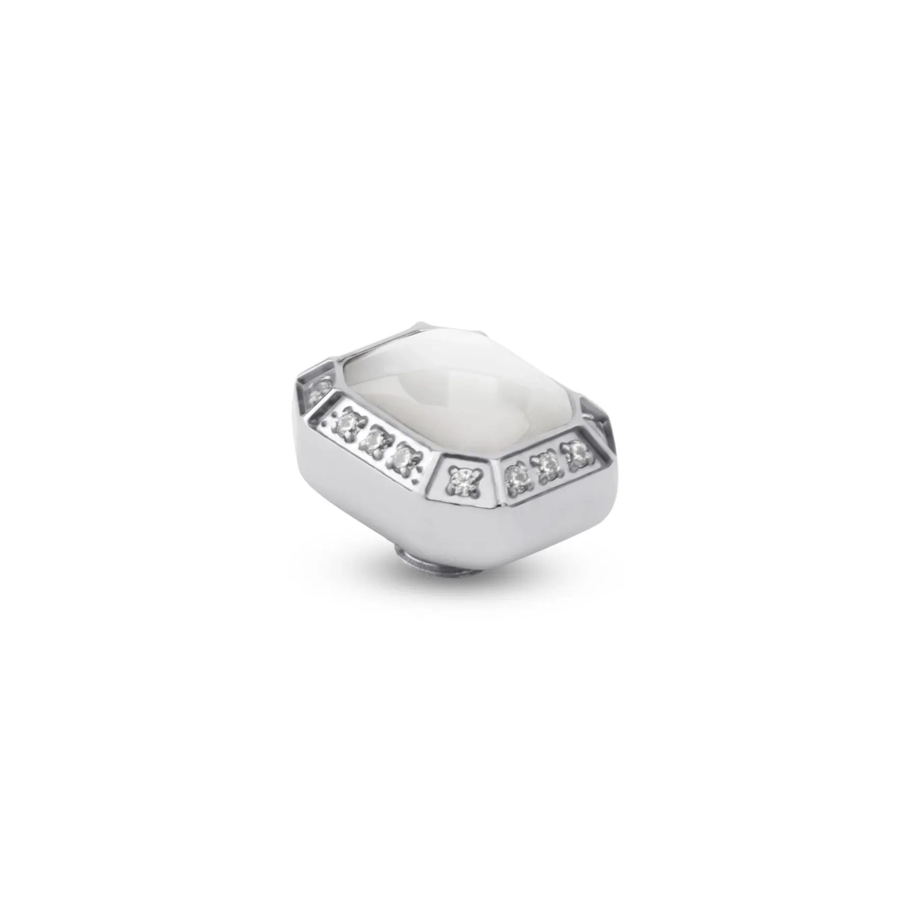 Outlet Melano Jewelry Melano Vivid Pearl Emerald Steentje