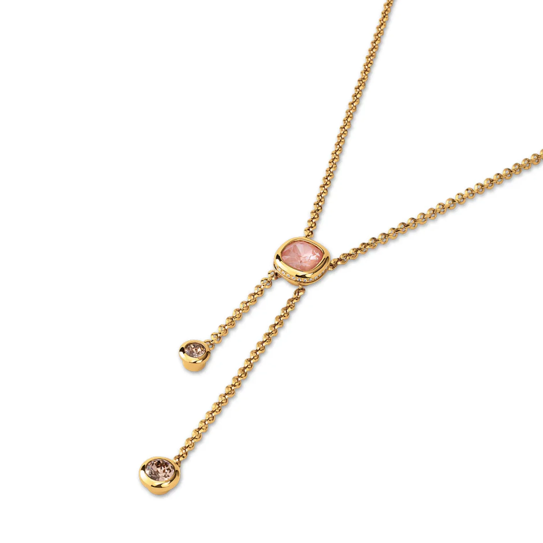 Outlet Melano Jewelry Melano Vivid Pink Sky Ketting Set